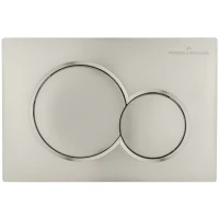 Кнопка смыва Wonzon & Woghand WW-IB232-BN для инсталляции, никель матовый