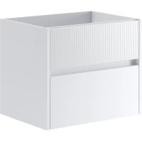 Тумба под раковину Onsen Niwa White 71-BP-060-M03-V03 59,5 см, подвесная, белый матовый