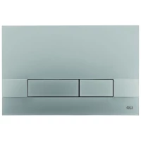 Кнопка смыва OLI Narrow OLIpure 148302 для инсталляции, матовый хром