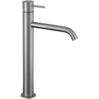 Смеситель для раковины Remer X Style X11LXLNPO без донного клапана, никель матовый