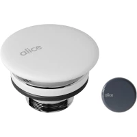 Выпуск для раковины Alice PIL00698  универсальный, мирт глянец