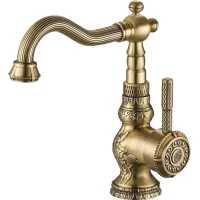 Смеситель для раковины Zorg Antic A 309U-BR бронза