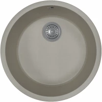 Кухонная мойка Florentina Вега Зеро 22.425.D0440.307 49x49 см, серый шелк