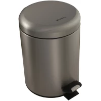 Мусорное ведро Ksitex BGR-5M 5л, с педалью, нержавеющая сталь