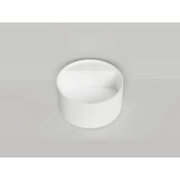 Раковина-чаша Salini S-Sense Armonia Round Top 02 130412TG 45x45 см, накладная, белый глянец
