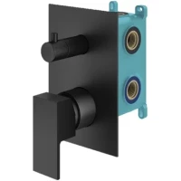 Смеситель для ванны Plumberia Selection TAG KITTG1901NO встраиваемый, черный матовый