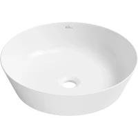 Раковина-чаша Wellsee Cromulent 318001000 43x43 см, накладная, белый