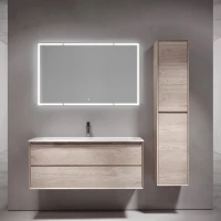 Комплект мебели Sancos Marmi 2.0 MR2.0120EG + CN7017 + MI120EG 121 см, подвесной, дуб галифакс