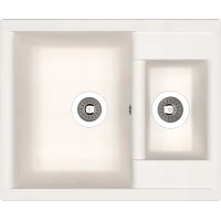 Кухонная мойка Dr.Gans Астра 620К 25.065.D0620.401 62x51 см, белый