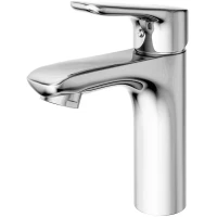 Смеситель для раковины Lemark Selena LM0806C без донного клапана, хром