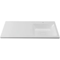 Раковина Vigo Urban rp.Kam.120R 120x48 см R, над стиральной машиной, с кронштейном, белый