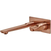 Смеситель для раковины Teka Sense 91491020G3 встраиваемый, без донного клапана, розовое золото