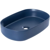 Раковина-чаша Allen Brau Fantasy 4.11022.ID 55x36 см, накладная, индиго