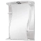 Зеркальный шкаф Misty Лиана Э-Лиа02055-01СвЛ 55x72 см L, с подсветкой, выключателем, белый глянец - 1