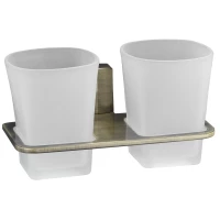 Стакан двойной WasserKRAFT Exter K-5228D 