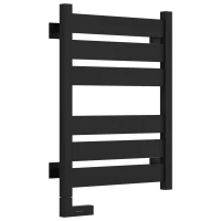 Полотенцесушитель электрический 600x400 черный матовый МЭМ левый Сунержа Центурион 2.0 31-5602-6040