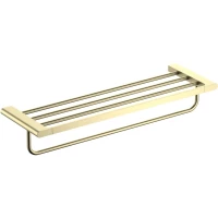 Полка для полотенец Timo Luiro 18458/17 63,8 см, золотой матовый