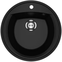 Кухонная мойка Ulgran ультра-черный U-603-344