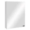 Зеркальный шкаф 55x73 см белый глянец Санта Стандарт 113003 - 4