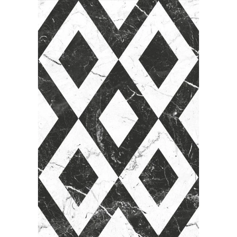 Декор Керамин Помпеи 27,5x40 черная
