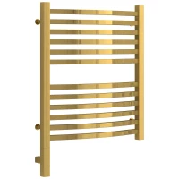 Полотенцесушитель электрический 600x500 золотой МЭМ левый Сунержа Аркус 3.0 03-5704-6050