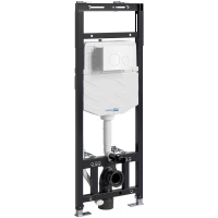 Инсталляция для унитаза WasserKRAFT Alme 15 15TLT.010.ME.WH02 с кнопкой смыва, белый