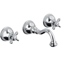 Смеситель для раковины Webert Ottocento OT750404015 встраиваемый, без донного клапана, хром