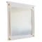 Зеркало 80,6x86,2 см белый глянец золотая патина Comforty Палермо 00004143814 - 1