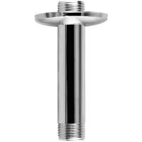 Кронштейн для верхнего душа Lemark LM8000C 76 мм, потолочный, хром