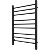 Полотенцесушитель электрический APEXTERMO Altair AL00085BM 800x530, диммер левый, черный матовый