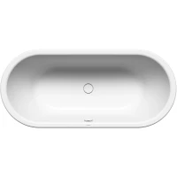 Ванна стальная Kaldewei Centro Duo Oval 127 282730003001 170x75 см, с антискользящим и водоотталкивающим покрытием, альпийский белый