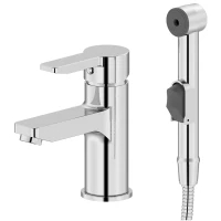 Смеситель для раковины с гигиеническим душем IDDIS Sena SENSB00i08