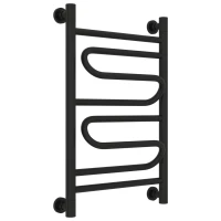 Полотенцесушитель водяной 600x400 черный матовый Сунержа Элегия+ 31-0205-6040