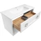 Комплект мебели белый матовый 100,5 см ASB-Woodline Рома - 9