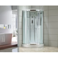 Душевая кабина 80x80x220 см Black & White Galaxy 5501800 прозрачное