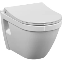 Унитаз подвесной VitrA S50 7740B003-0850 безободковый, с функцией биде, белый