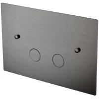 Кнопка смыва Boheme 647-GM для инсталляции, графит матовый