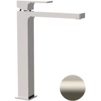 Смеситель для раковины Remer Absolute AU11LXV без донного клапана, нержавеющая сталь