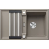 Кухонная мойка Blanco Adira 45S InFino 527591 78x50 см, серый беж