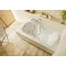 Чугунная ванна 150x80 см с противоскользящим покрытием Roca Haiti 2332G000R - 3