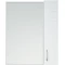 Зеркальный шкаф 60x70 см белый глянец/белый матовый R Corozo Олимп SD-00000653 - 1