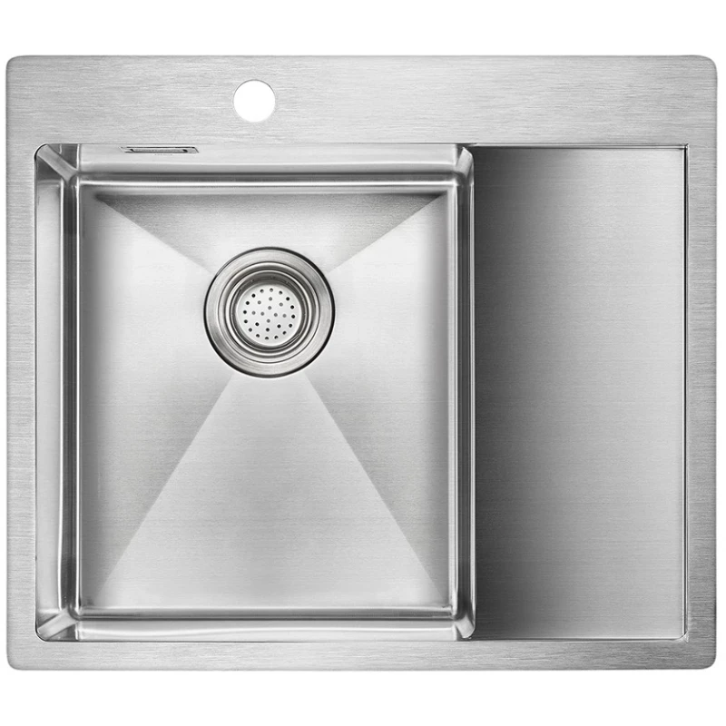 Кухонная мойка Paulmark Alster нержавеющая сталь PM825951-BSL