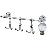 Планка с крючками Cezares Aphrodite APHRODITE-THK-02-Sw для ванны, бронза