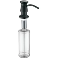 Дозатор для жидкого мыла Gappo G403-1 300 мл, встраиваемый, для кухни, черный матовый