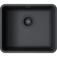 Кухонная мойка Omoikiri Omi 43-U/Ultra Mini-GB 4997417 43x37 см, графит