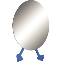 Зеркало Creavit Ducky DC30035-BB 20,8,x30,7 см, детское, синий