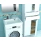 Раковина над стиральной машиной 60x50 см с кронштейнами Санта Лидер 900102 - 2