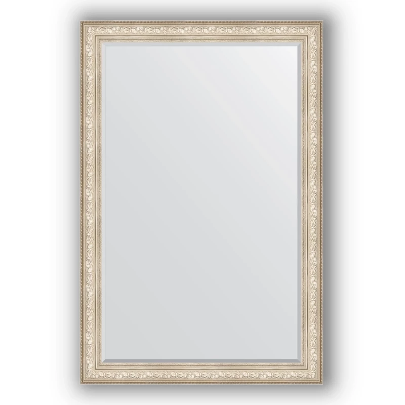 Зеркало 120x180 см виньетка серебро Evoform Exclusive BY 3634