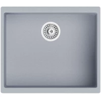 Кухонная мойка PEZARO PZG.500.400-49.ALUMIN 53x46 см, алюметаллик