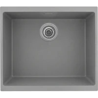 Кухонная мойка PEZARO PZG.500.400-49.ALUMIN 53x46 см, алюметаллик
